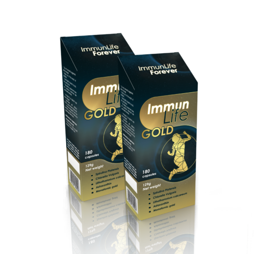 2 packages of immunlife gold
